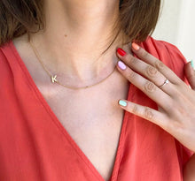 Load image into Gallery viewer, Celebrate You! Initial Necklace & Envelope