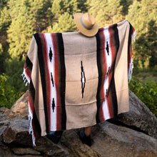 Load image into Gallery viewer, West Path - Autumn Earth Baja Diamond Beige Blanket