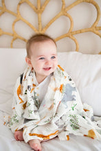 Load image into Gallery viewer, Loulou Lollipop Safari Jungle Muslin Swaddle
