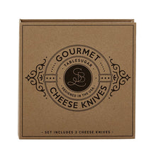 Load image into Gallery viewer, Cardboard Book Set - Gourmet Cheese Knives