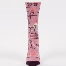 Load image into Gallery viewer, Go Away I'm Introverting - Women's Crew Socks