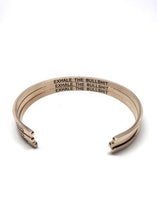Load image into Gallery viewer, GlassHouseGoods - EXHALE THE BULLSHIT BRACELET