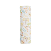 Load image into Gallery viewer, Lulujo Jungle Safari Swaddling Blanket