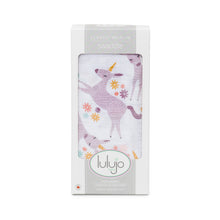 Load image into Gallery viewer, Modern Unicorn Swaddling Blanket