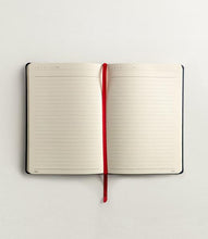 Load image into Gallery viewer, Denik - Evelynn Blue Embroidered Hardcover Layflat Journal