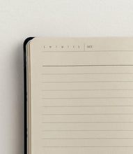 Load image into Gallery viewer, Denik - Evelynn Blue Embroidered Hardcover Layflat Journal