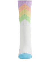 Load image into Gallery viewer, MeMoi - Pastel Arrow Crew Socks