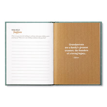 Load image into Gallery viewer, MY GRANDPA: IN HIS OWN WORDS GUIDED JOURNAL