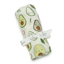 Load image into Gallery viewer, Loulou Lollipop Avocado Muslin Swaddle