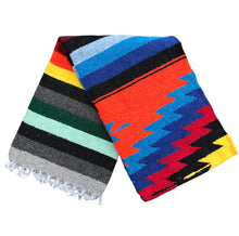 Load image into Gallery viewer, West Path - Orange Kiss Aztec Diamond Blanket