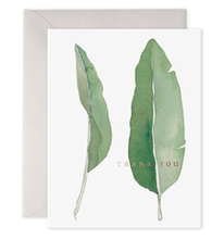 Load image into Gallery viewer, Thank You Leaves Card