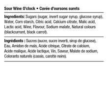 Load image into Gallery viewer, Squish Vegan Sour Wine O'Clock Gourmet Candy