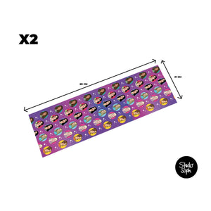2 Sheets Euphoria Wrapping Paper Sustainable