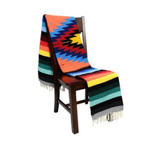 Load image into Gallery viewer, West Path - Orange Kiss Aztec Diamond Blanket