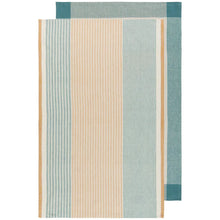 Load image into Gallery viewer, Lagoon Array Stripe Dishtowel Set of 2