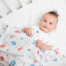 Load image into Gallery viewer, Lulujo Hockey Swaddling Blanket