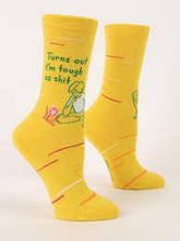 Load image into Gallery viewer, Turns Out I'm Tough As Shit - Women's Crew Socks