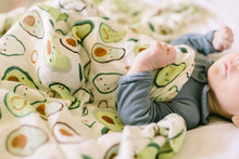 Load image into Gallery viewer, Loulou Lollipop Avocado Muslin Swaddle
