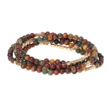 Load image into Gallery viewer, Scout - Stone Wrap: Majestic Jasper - Stone of Serenity