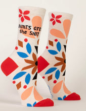 Load image into Gallery viewer, Aunts Are The Shit - Women's Crew Socks