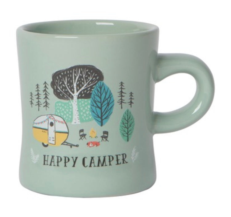 Happy Camper Diner Mug