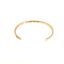 Load image into Gallery viewer, GlassHouseGoods - FUCK THIS SHIT BRACELET