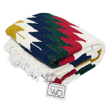 Load image into Gallery viewer, West Path - White Fiesta Diamond Blanket
