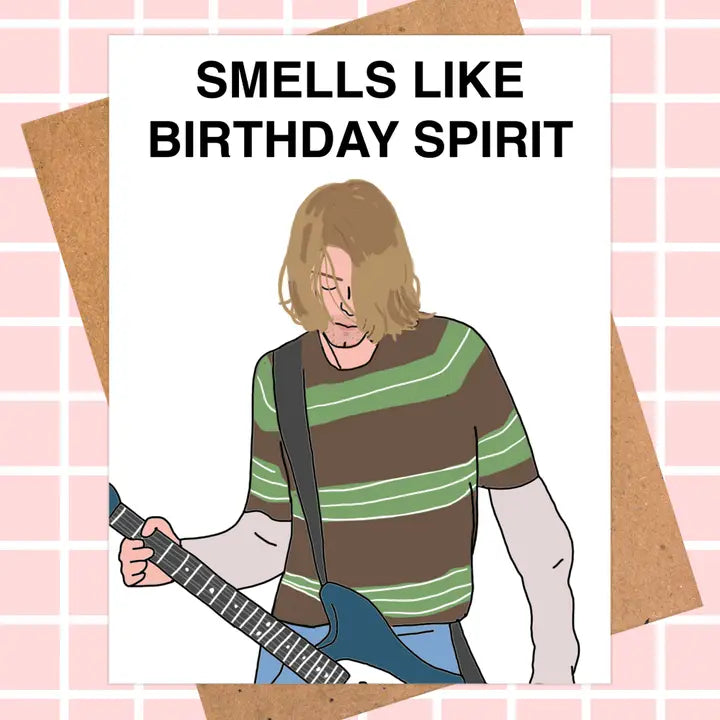 Nirvana Birthday Card