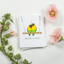 Load image into Gallery viewer, Congratulations To the Love Birds! Card

