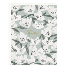 Load image into Gallery viewer, Sympathy Flowers Card
