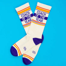 Load image into Gallery viewer, Gumball Poodle - Coach Of The Year Gym Crew Socks
