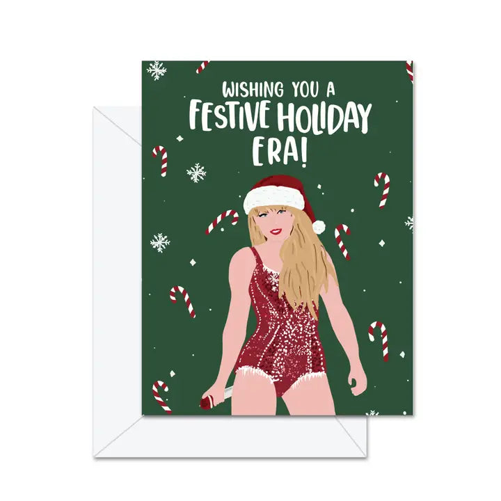 Taylor Swift - Wishing You A Festive Holiday Era Card