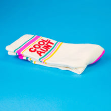 Load image into Gallery viewer, Gumball Poodle - Cool Aunt Gym Crew Socks
