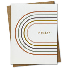 Load image into Gallery viewer, Luxe | Gold Foil Mid-Century Modern Everyday Card
