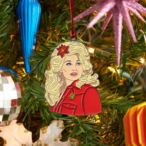 Dolly Enamel Ornament