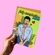 Load image into Gallery viewer, Feliz Cumpleaños Happy Birthday Bebé Card

