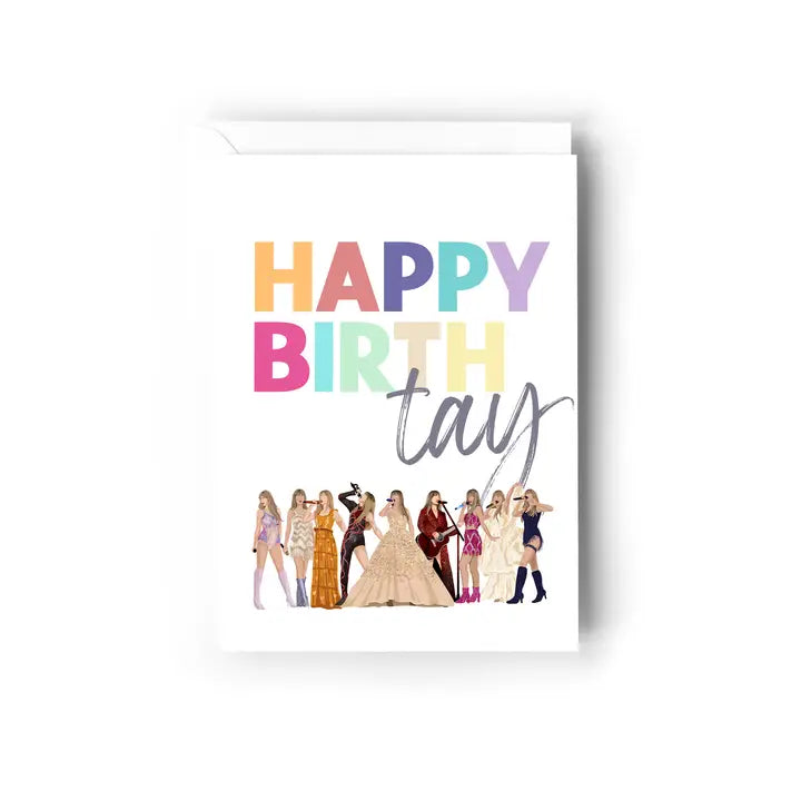 Taylor Swift - Happy Birthtay Eras Card