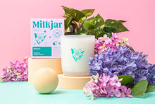 Load image into Gallery viewer, Milkjar - Hawaii - Plumeria &amp; Lilac Coconut Soy 8oz Candle
