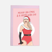 Load image into Gallery viewer, Taylor Swift - Merry Swiftmas &amp; A Happy New Era Card
