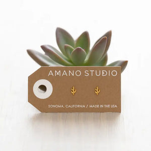 Amano Studio - Saguaro Cactus Stud Earrings