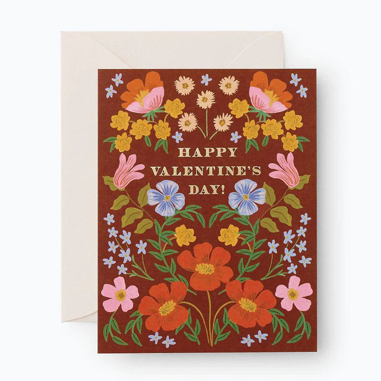 Rifle Paper Co - Strawberry Fields Valentine Card