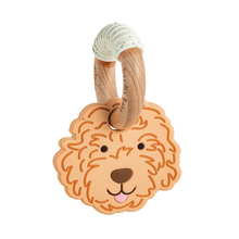 Load image into Gallery viewer, Mudpie - Light Golden Doodle Teether
