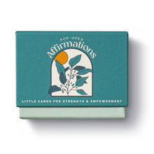 Load image into Gallery viewer, Pop-Open Affirmations - Little Cards for Strength &amp; Empowerment
