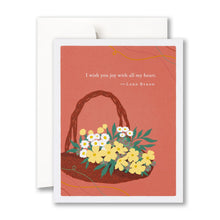 Load image into Gallery viewer, “I wish you joy with all my heart.” —Lord Byron
