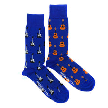 Load image into Gallery viewer, Friday Sock Co. - Men&#39;s Acoustic Guitar &amp; Electric Guitar Socks
