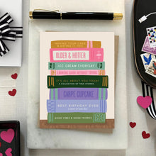 Load image into Gallery viewer, Birthday Books Card
