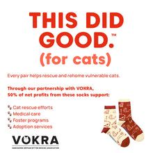 Load image into Gallery viewer, Friday Sock Co. - Women's Cats TDG Socks
