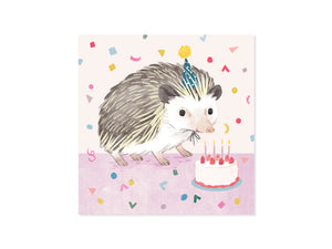Hedgehog Pop-Up Greeting Card