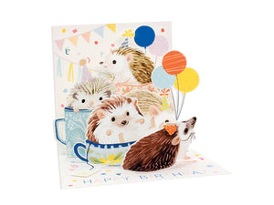 Hedgehog Pop-Up Greeting Card