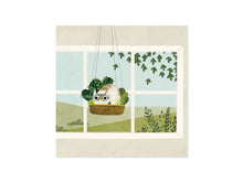Load image into Gallery viewer, Cats In Plants Pop-Up Greeting Card

